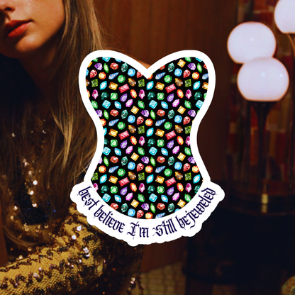 Bejeweled Sticker